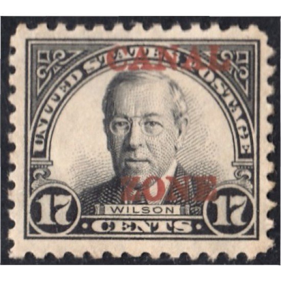 Panamá Zona Canal 72A 1924/26 Woodrow Wilson MH Panamá Zona Canal 72A 1924/26 Woodrow Wilson MH