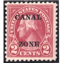 Panamá Zona Canal 64B 1924/26 George Washington MH Panamá Zona Canal 64B 1924/26 George Washington MH