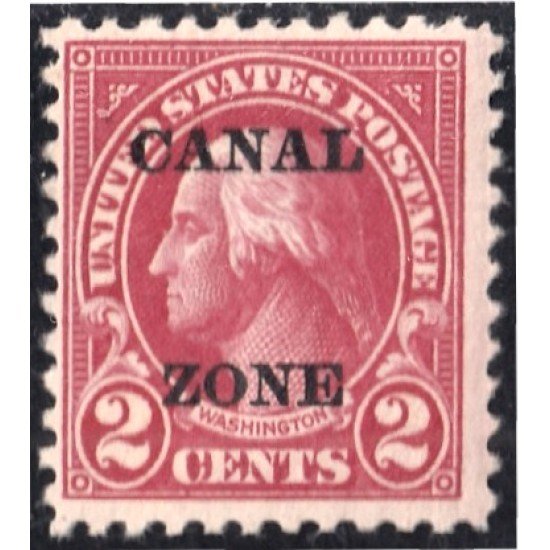 Panamá Zona Canal 64B 1924/26 George Washington MH