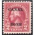 Panamá Zona Canal 64B 1924/26 George Washington MH