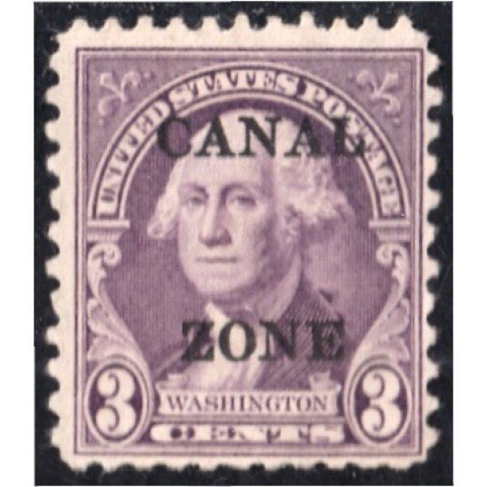 Panamá Zona Canal 85 1933 George Washington sin goma Panamá Zona Canal 85 1933 George Washington sin goma