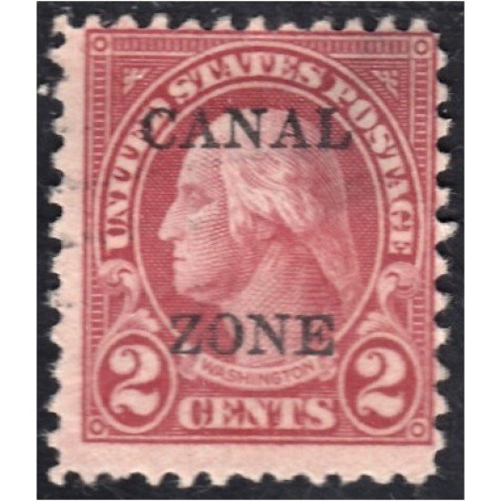 Panamá Zona Canal 64A 1924/26 Benjamin Franklin sin goma Panamá Zona Canal 64A 1924/26 Benjamin Franklin sin goma