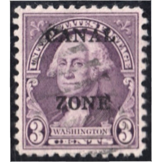 Panamá Zona Canal 85 1933 George Washington usados