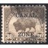 Panamá Zona Canal 74B 1924/26 Animal Búfalo usados