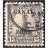 Panamá Zona Canal 71A 1924/26 Estatua de la Libertad usados