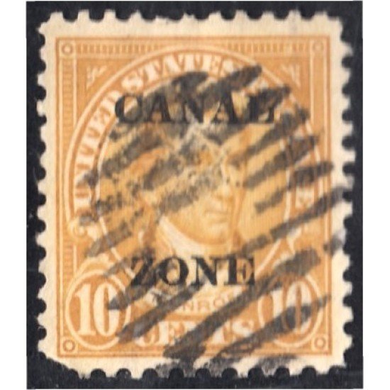 Panamá Zona Canal 68B 1924/26 James Monroe usados Panamá Zona Canal 68B 1924/26 James Monroe usados