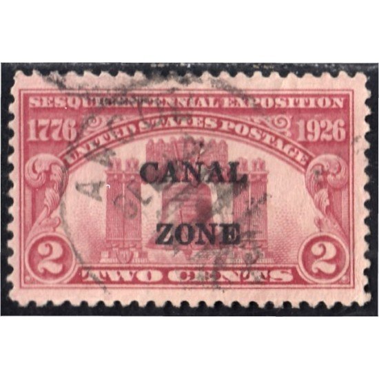 Panamá Zona Canal 65A 1924/26 Campanario usados