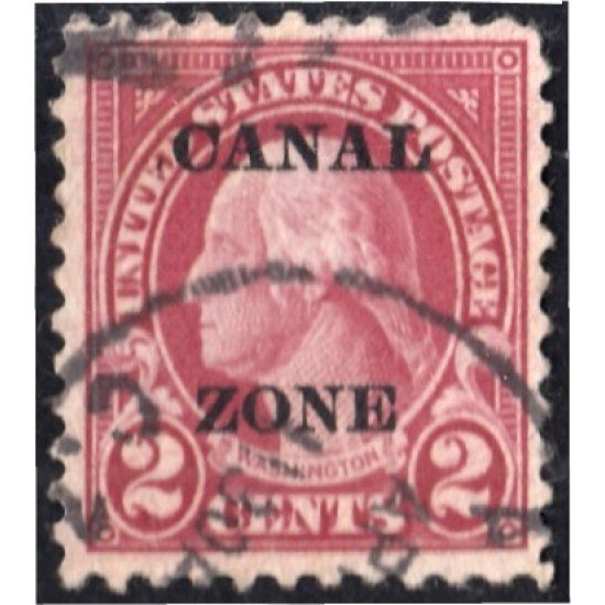 Panamá Zona Canal 64B 1924/26 George Washington usados Panamá Zona Canal 64B 1924/26 George Washington usados