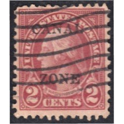 Panamá Zona Canal 64A 1924/26 Benjamin Franklin usados Panamá Zona Canal 64A 1924/26 Benjamin Franklin usados