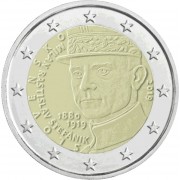Eslovaquia 2019 2 € euros conmemorativos Milan Rastislav Štefánik 
