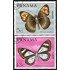 Panama A- 446/47 1968 Mariposas Butterflies usados