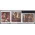 Panama A- 421/23 1967 Pinturas de Diürer Rafael y Velázquez usados