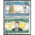 Panama A- 419/20 1967 John Kennedy ONU Astronáutica usados