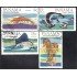 Panama A- 370/73 1967 Peces fishes usados