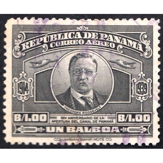 Panama A- 55 1939 Thodore Roosevelt usados Panama A- 55 1939 Thodore Roosevelt usados