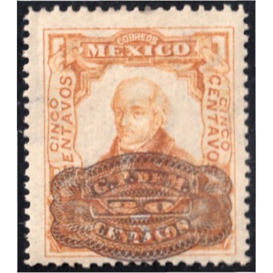 México 383 1916 Miguel Hidalgo MNH