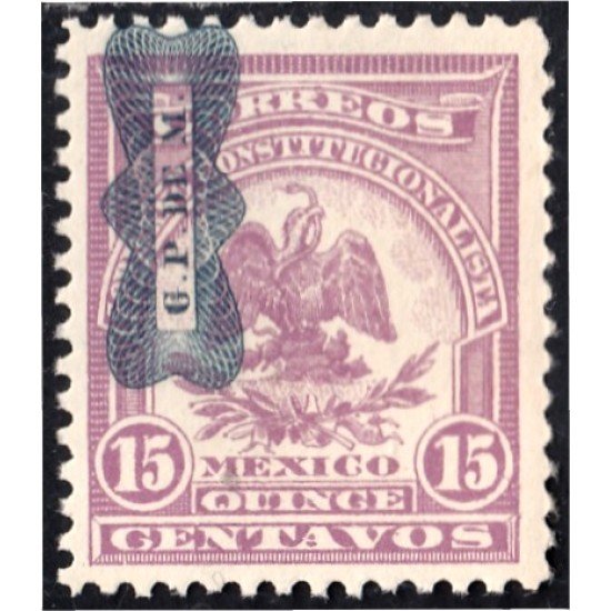 México 378A 1916 Gobierno Constitucionalista Chihuahua MNH México 378A 1916 Gobierno Constitucionalista Chihuahua MNH