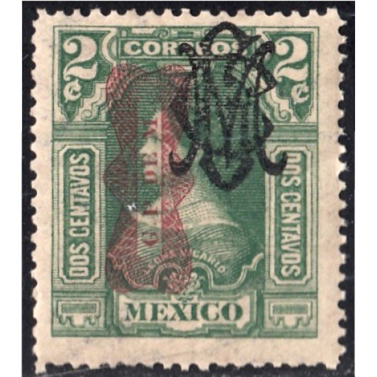 México 357bII 1916 Leona Vicario MNH