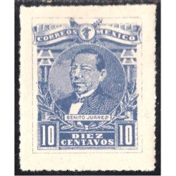 México 345 1915/16 Benito Juárez MNH México 345 1915/16 Benito Juárez MNH