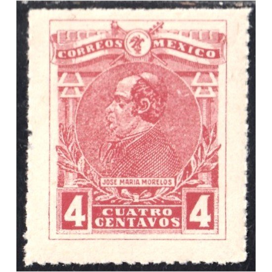 México 343 1915/16 José María Morelos MNH México 343 1915/16 José María Morelos MNH