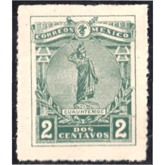 México 341 1915/16 Cuantemoc MNH México 341 1915/16 Cuantemoc MNH