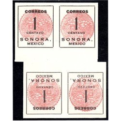 México 280 1914/15 Estado libre y soberano de Sorona MNH Tetebeche México 280 1914/15 Estado libre y soberano de Sorona MNH Tetebeche