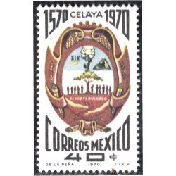 México 769 1970 Centenario de la fundación de la Villa de Celaya MNH México 769 1970 Centenario de la fundación de la Villa de Celaya MNH