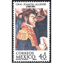 México 758 1969 General Ignacio Allende MNH México 758 1969 General Ignacio Allende MNH