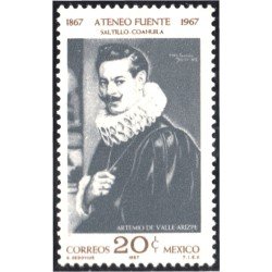 México 739 1967 Artemio de Valle Arizpe MNH México 739 1967 Artemio de Valle Arizpe MNH