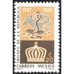 México 733 1967 Triunfo de la República MNH México 733 1967 Triunfo de la República MNH