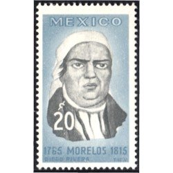 México 720 1965 José María Morelos MNH México 720 1965 José María Morelos MNH