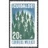 México 716 1965 Árboles Bosques MNH