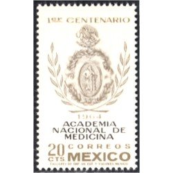 México 708 1964 Academia Nacional de Medicina MNH México 708 1964 Academia Nacional de Medicina MNH