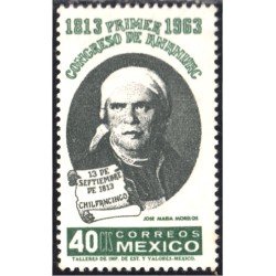 México 698 1963 José María Morelos MNH México 698 1963 José María Morelos MNH