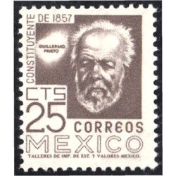 México 687 1963 Guillermo Prieto MNH México 687 1963 Guillermo Prieto MNH