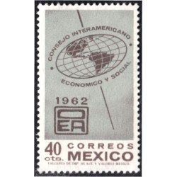 México 685 1962 Consejo Interamericano Económico y Social MNH México 685 1962 Consejo Interamericano Económico y Social MNH