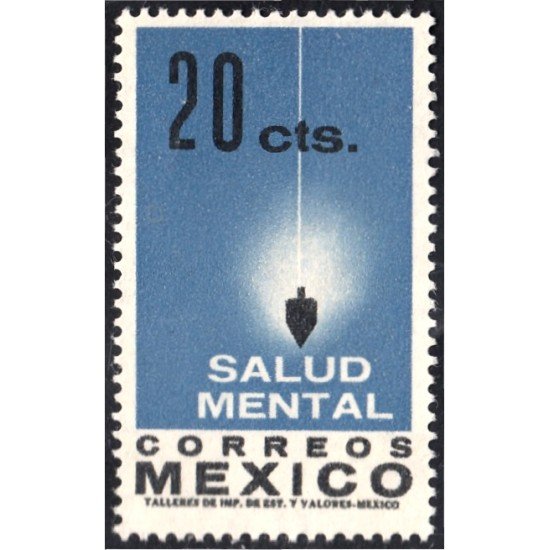 México 682 1962 Salud Mental MNH México 682 1962 Salud Mental MNH