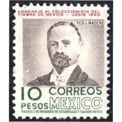 México 668A 1960 Francisco I. Madero MNH México 668A 1960 Francisco I. Madero MNH