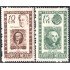 México 615/16 1947 Exposición Filatélica Internacional MNH