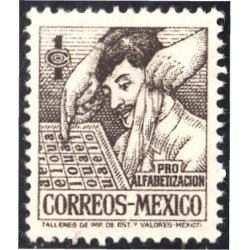México 614a 1947 Pro Alfabetización MNH México 614a 1947 Pro Alfabetización MNH