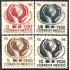 México 587/90 1945 Conferencia Interamericana de sobre problemas de la guerra y de la paz MNH