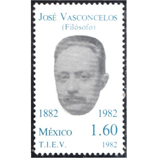 México 1004 1982 José Vasconcelos MNH México 1004 1982 José Vasconcelos MNH