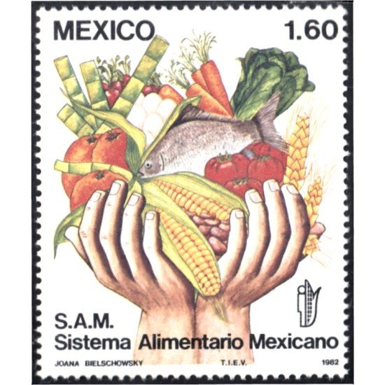 México 996 1982 Sistema alimentario mexicano MNH México 996 1982 Sistema alimentario mexicano MNH