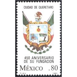 México 937a 1981 450º Aniversario de la fundación de la Ciudad de Queretaro MNH México 937a 1981 450º Aniversario de la fundación de la Ciudad de Queretaro MNH