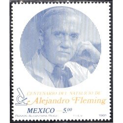 México 936 1981 Alejandro Fleming MNH México 936 1981 Alejandro Fleming MNH