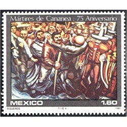 México 934 1981 Mártires de Cananea 75 Aniversario MNH México 934 1981 Mártires de Cananea 75 Aniversario MNH