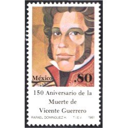 México 920 1981 Vicente Guerrero MNH México 920 1981 Vicente Guerrero MNH