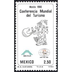 México 910 1980 Conferencia Mundial de Turismo MNH México 910 1980 Conferencia Mundial de Turismo MNH