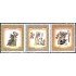 México 894/96 1980 Personajes prehispánicos de México MNH