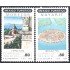 México 874/75 1979 Turismo ciudades Morelos y Nayarit MNH